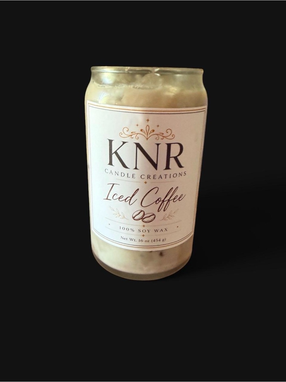Iced Coffee Soy Candle - Cream